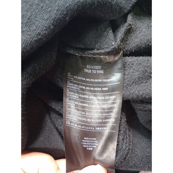 Volcom Hoodie Womens Large Black Fleece Hooded Sweatshirt - Picture 11 of 11